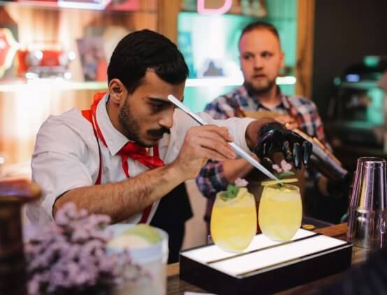 קוקטיילים באירוע חברה סגם