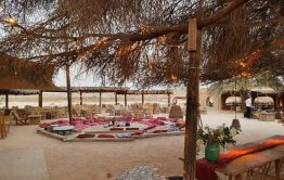 מבטח למתחם הזולות באירוע חתונה במדבר