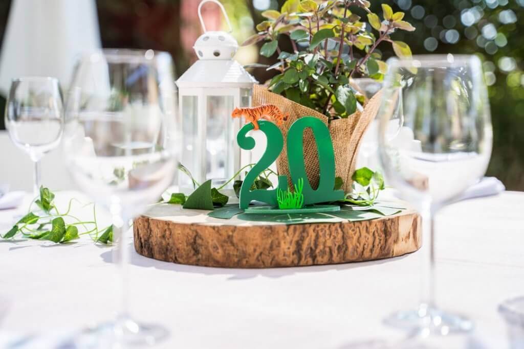 עיצוב שולחנות בגן החיות