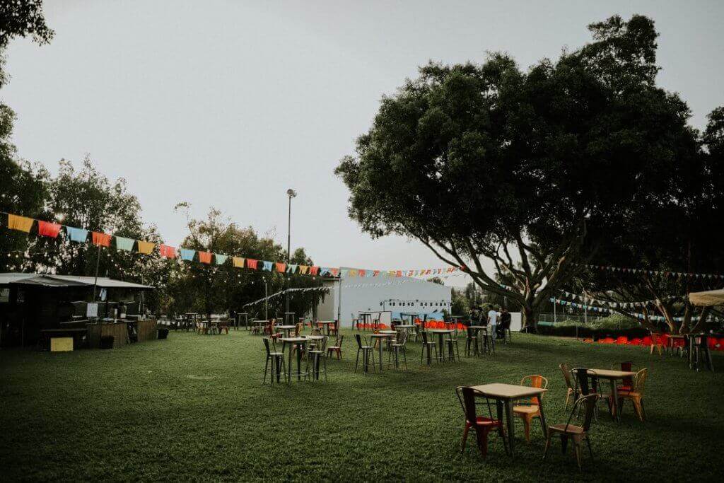 בריכה בשרון Paradise Garden קבלת הפנים באירוע