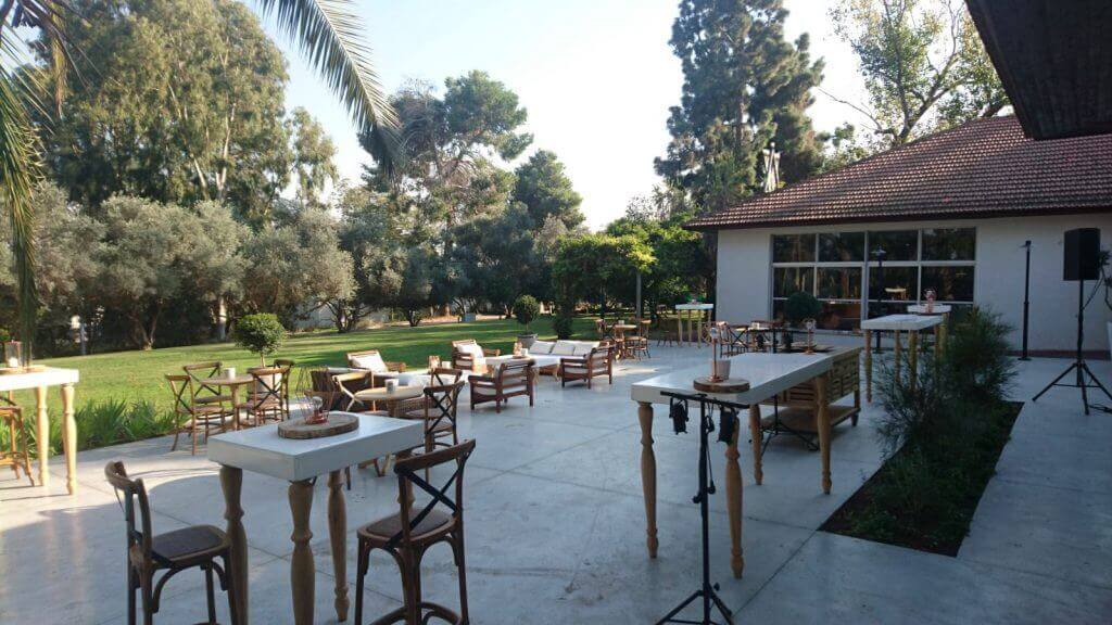 הבית בשרון גן אירועים מבט לגן