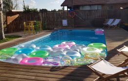 הפקת בר מצווה מיוחדת עם בריכה