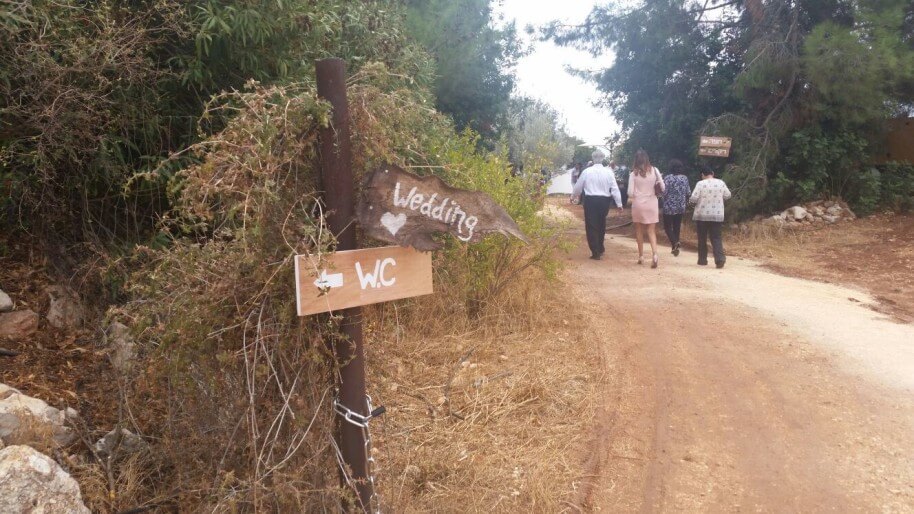 חתונה בחורשה