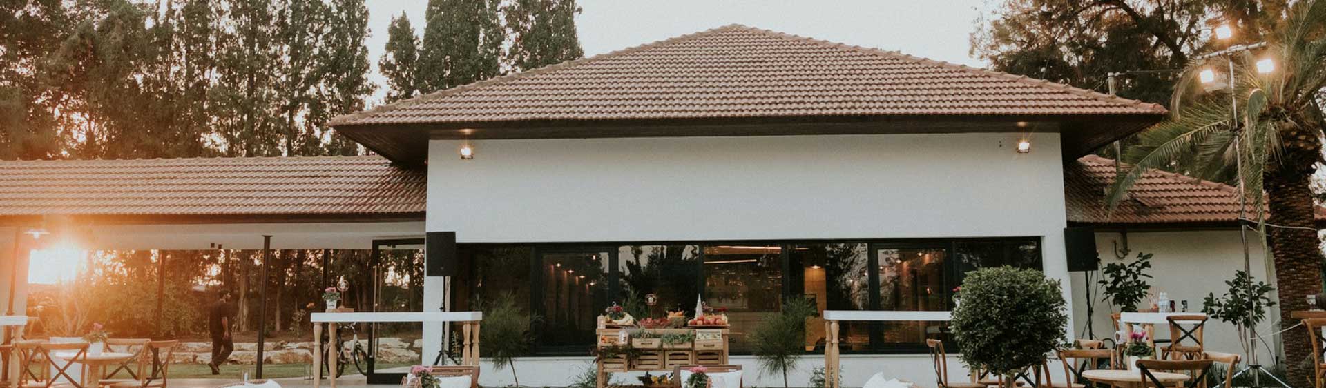 מקומות לאירועים בשרון