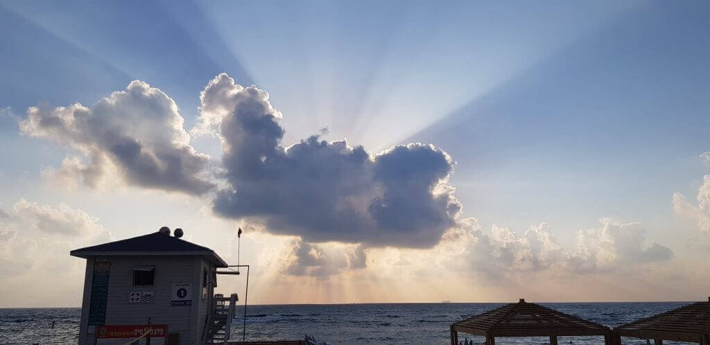 שקיעה בערב גיבוש