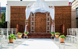 חופת קיץ בגן האורבני אמורה