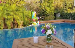 אירוע בר מצווה עם בריכה