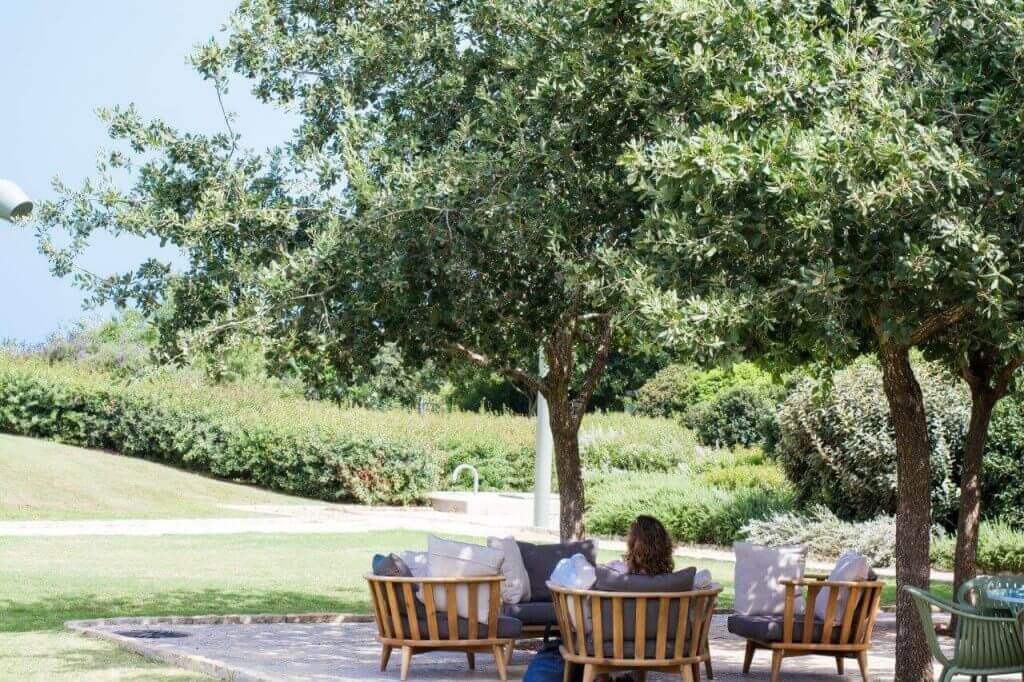 פינות ישיבה בשמורה הצפונית