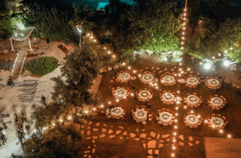 החווה בטבע חתונה