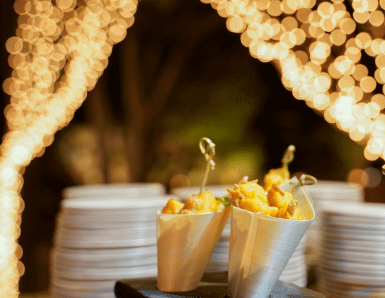 מזנוני קבלת פנים בחתונה