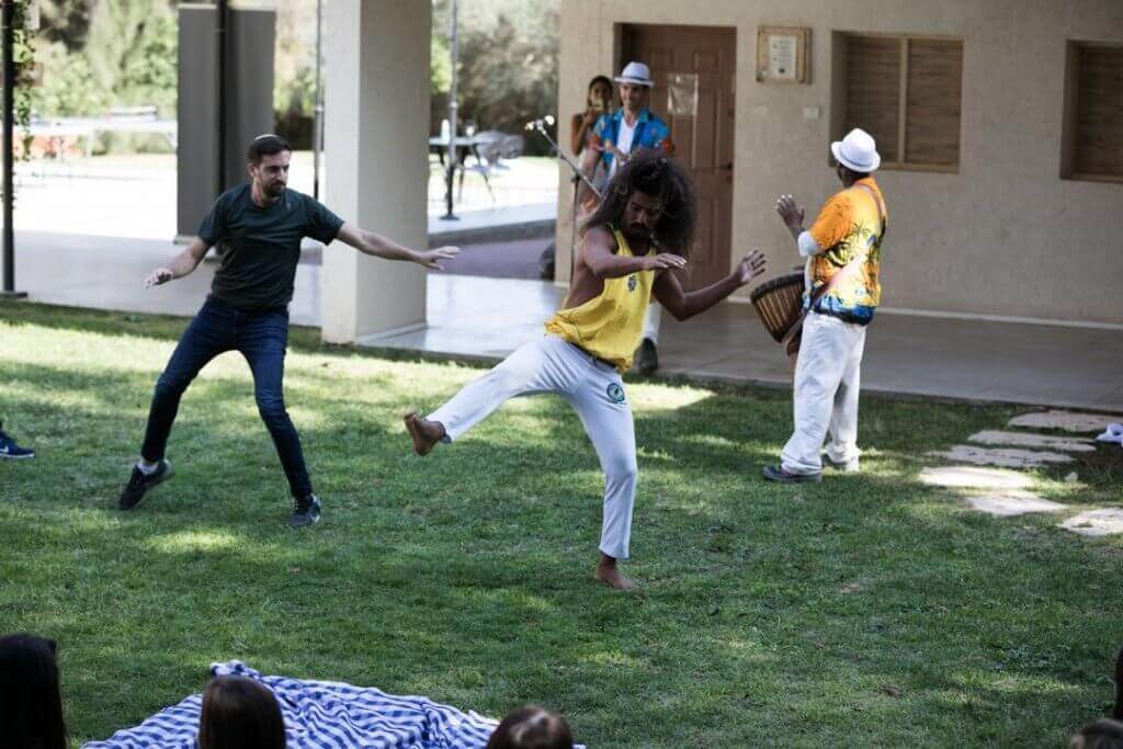 יום גיבוש-סדנת קפוארה