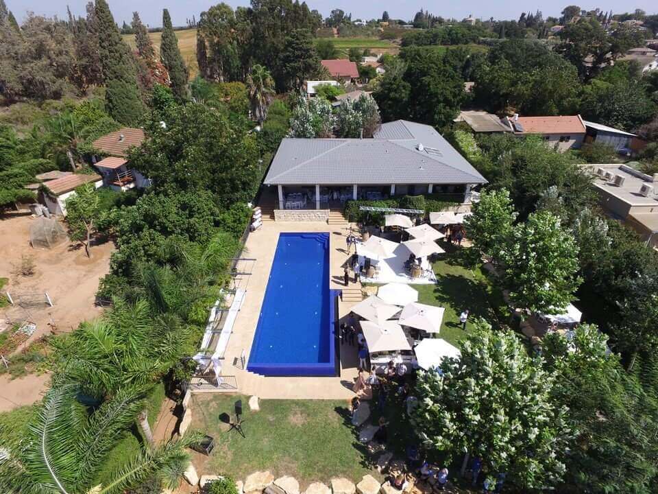 וילה לחתונה במרכז עם בריכה