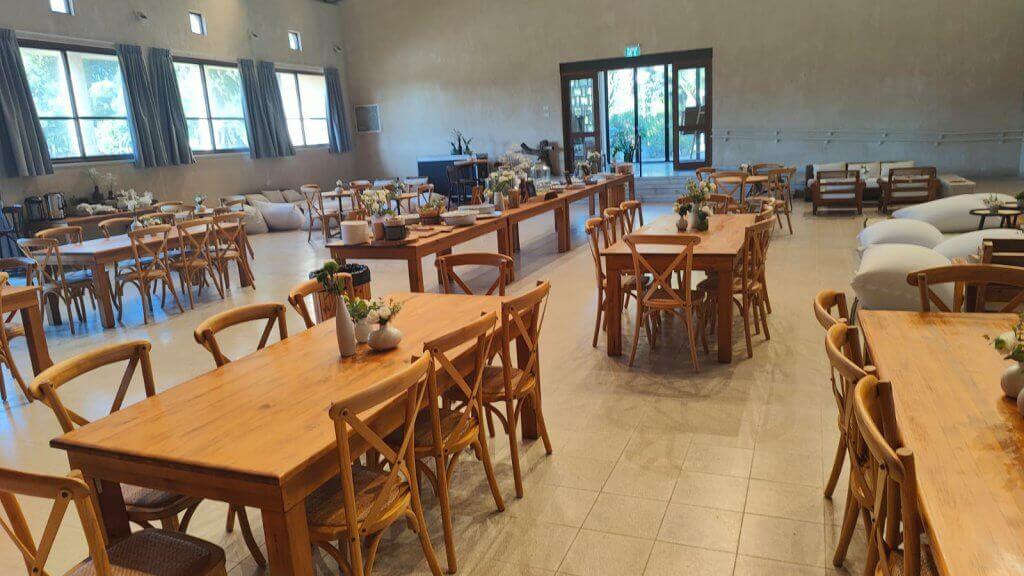 הושבה אירוע פרטי הבית בכפר בשרון