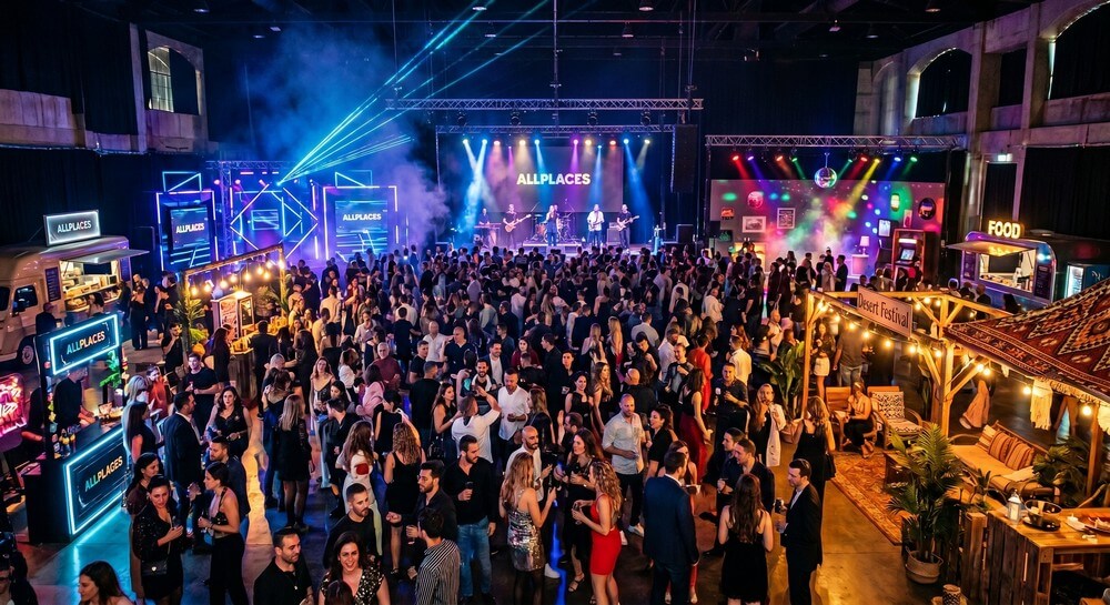 5 קונספטים מטורפים שיקחו את מסיבת סוף השנה של החברה שלכם לקצה